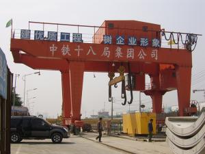為中鐵十八局杭州項目承制地鐵出渣門機