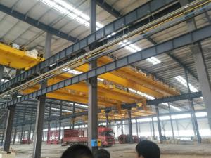 河南省大方重型機器有限公司歐式雙梁施工現場